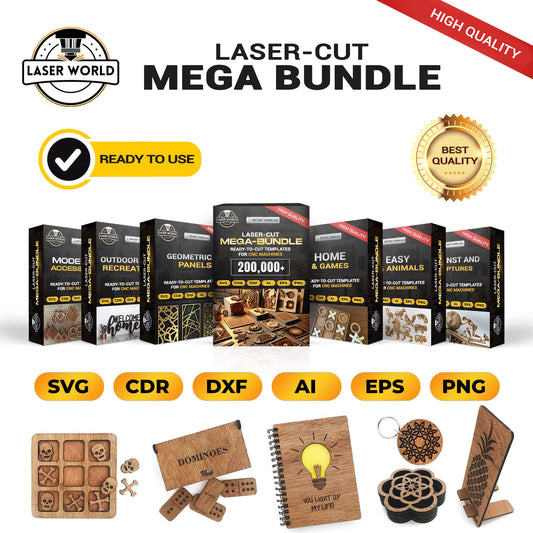 200,000+ Laser-cut Mega-bundle