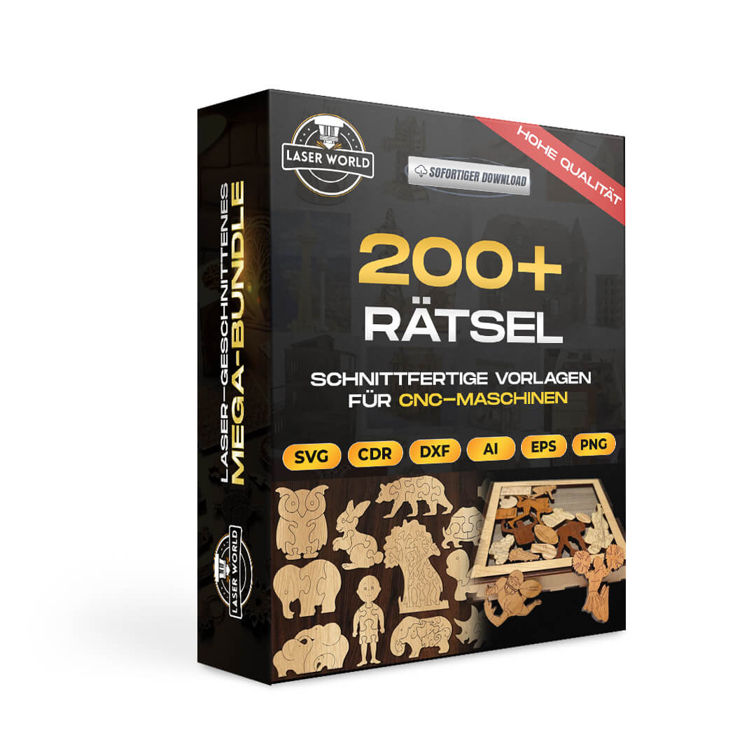 200+ Rätsel - Laser World