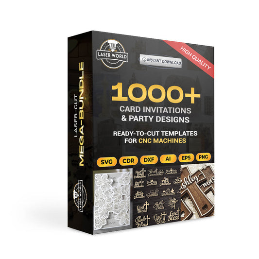 1,000+ Card Invitations & Celebration Designs - Laser World